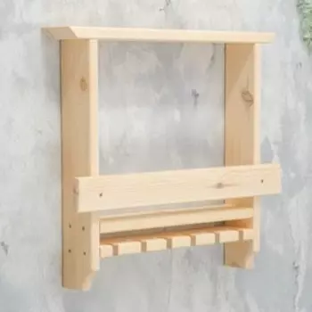 Полка барная простая, ХВОЯ, 53х60х12см