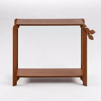 Подставка напольная для цветов «Клик Мебель. Флора», 2 полки, 490590230 мм, цвет орех