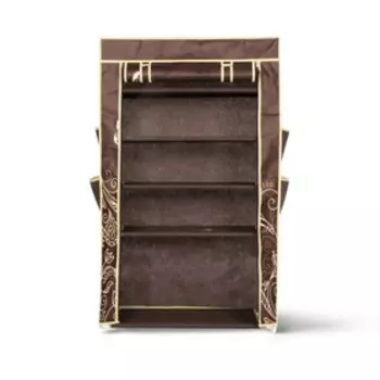 Полка для обуви с чехлом, 700x300x1100,темно-коричневый
