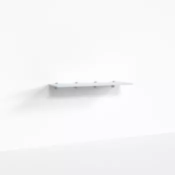 Полка Г-ШН-2-4, 1200х404х16х97 мм, белый структ, бордо