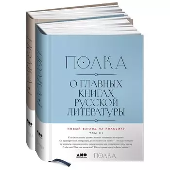Полка. Комплект из 2-х книг. Том 3, Том 4. О главных книгах русской литературы