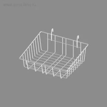 Полка-корзина малая 350 мм, цвет белый