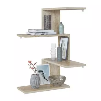 Полка настенная открытая, 446446730 мм, цвет дуб сонома