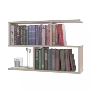 Полка настенная «ПК-2», 780 196 520 мм, цвет дуб сонома