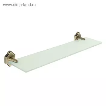 Полка настенная прямоугольная Sacramento antique bronze