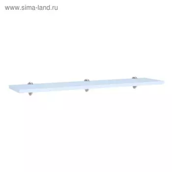 Полка навесная 1.4 Тиффани, 200х1400х22, Белый