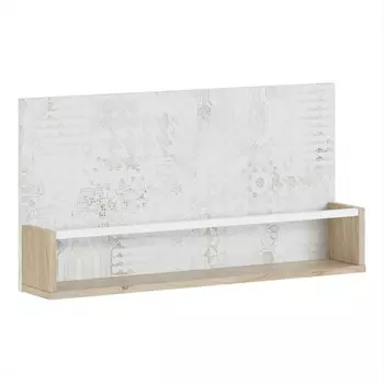 Полка навесная «Алиса №6», 800146416 мм, цвет гикори джексон / спринт