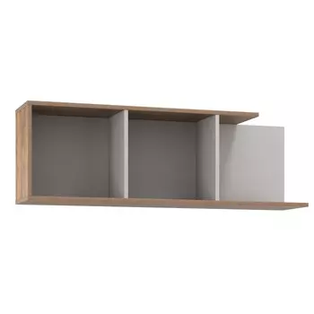 Полка навесная «Гавана» 58.13, 1182250380 мм, цвет кейптаун / серый