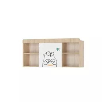 Полка навесная «Кот 7», цвет туя светлая / белый