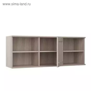 Полка навесная П-38 РИВЬЕРА 450х1200х320 Ясень Шимо Светлый