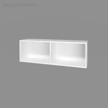 Полка навесная «Умка», 1000 250 340 мм, открытая, цвет белый