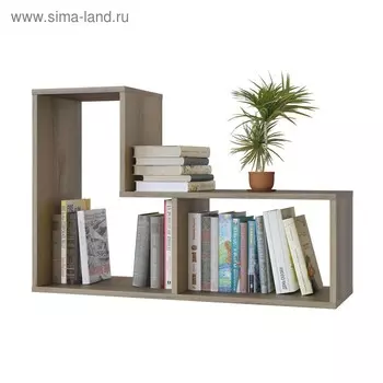 Полка «ПК-9», (модульный элемент), 900 296 600 мм, цвет дуб делано