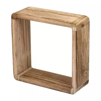 Полка Qwerty Oslo, деревянная, 27х27х10 см