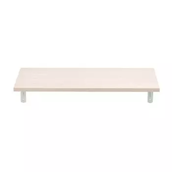 Полка с кронштейном, 600х300, Ясень шимо светлый