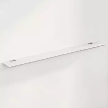 Полка прямая «Домино», 120700 мм, матовое стекло