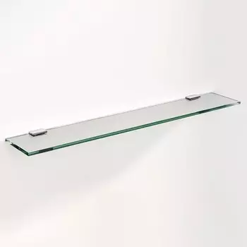 Полка прямая «Домино», 120700 мм, стекло