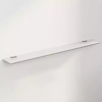 Полка прямая «Домино», 120900 мм, матовое стекло