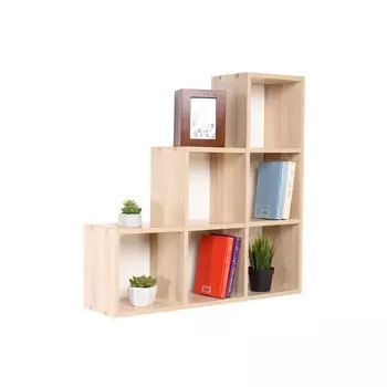 Стеллаж Клик Мебель, 784200784 мм, открытый, напольный, настенный, дуб сонома