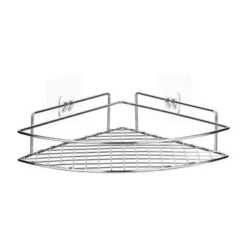Полка угловая Verran, 20х20х4.5 см, цвет хром