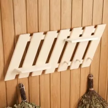 Полка вешалка "Зебра", 3 крючка, 853411 см