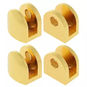 Полкодержатель P108GP, до 10 мм, цвет золото