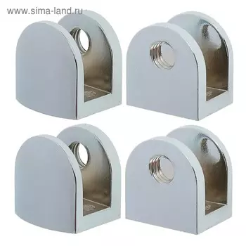 Полкодержатель P110CP, 222320 мм, 4 шт. в наборе, цвет хром