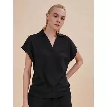 Поло женское Pelican, размер 42, цвет чёрный
