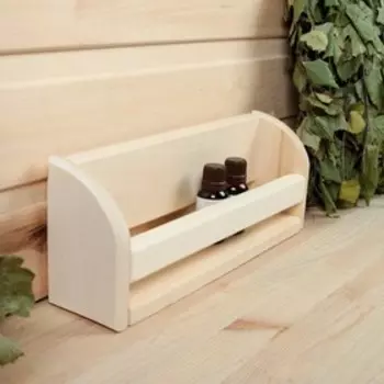 Полка для бани и сауны, 3011 см, липа, «Добропаровъ»