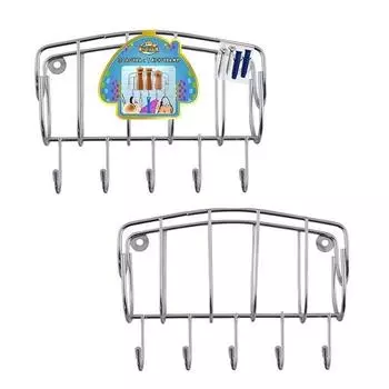 Полочка с 5 крючками