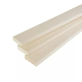 Полок прямой для бани «Добропаровъ», липа, сорт А, 30009026 мм