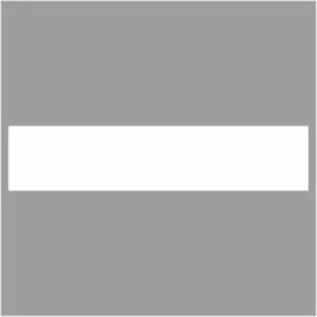 Полоса на лобовое стекло без надписи, белая, 126 х 27 см