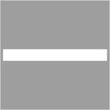 Полоса на лобовое стекло без надписи, белая, 160 х 17 см