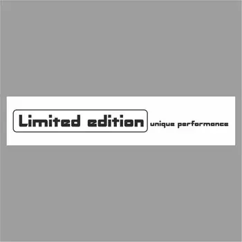 Полоса на лобовое стекло "Limited edition", белая, 1220 х 270 мм
