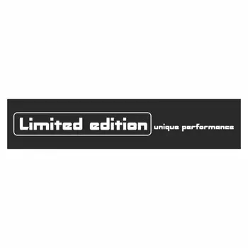 Полоса на лобовое стекло "Limited edition", черная, 1300 х 170 мм