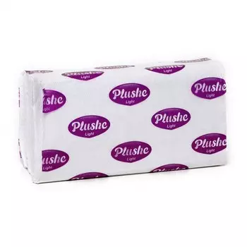 Полотенца бумажные V-сложения Plushe, 22 г.м2, 1 слой, 200 листов