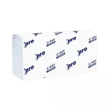 Полотенца бумажные Z-сложения PROtissue С443, 2 слоя, 190 листов