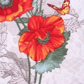 Полотенце 45х60 см, Подсолнух (рис.1), вафля, 170 гр/м2, хлопок 100%