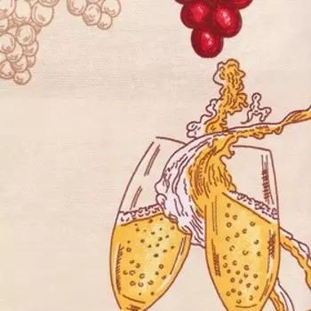 Полотенце 45х60 см, Сомелье (рис.2), вафля, 160 гр/м2, хлопок 100%