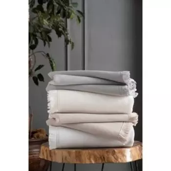 Полотенце махровое Arya Home Eliga, 300 гр, размер 70х140 см, цвет бежевый