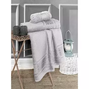 Полотенце Armond, размер 70x140 см, цвет серый