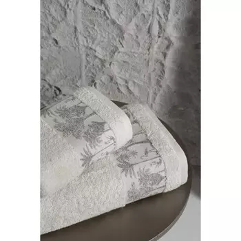 Полотенце Arya Home Palm, 550 гр, размер 50x90 см, цвет камень