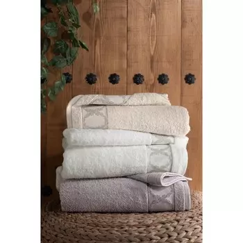 Полотенце Arya Home Rita, 550 гр, размер 70x140 см, цвет пудровый