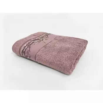 Полотенце бамбуковое Primavelle Palmyra, 450 гр, размер 50x90 см, цвет суxая роза