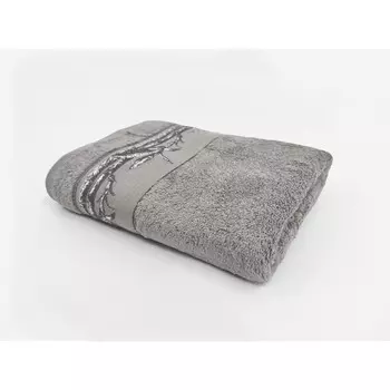 Полотенце бамбуковое Primavelle Palmyra, 450 гр, размер 70x140 см, цвет серебро