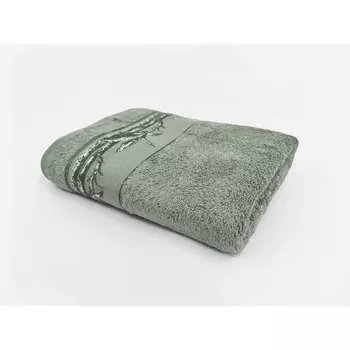 Полотенце бамбуковое Primavelle Palmyra, 450 гр, размер 70x140 см, цвет зелёный