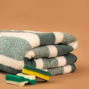 Полотенце банное «Этель. Геометрия», 70140 см, зелёное