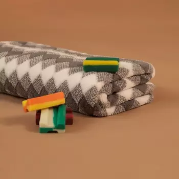 Полотенце банное «Этель. Градиент», 70140 см, серое