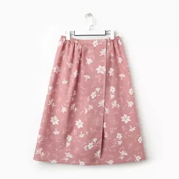 Полотенце - парео для бани «Этель. Лилия», 80144 см, хлопок 100%, розовое