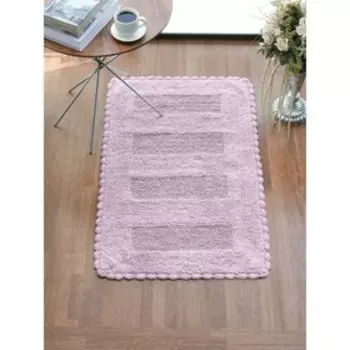 Полотенце для ног Lena, размер 60x100 см, цвет лавандовый