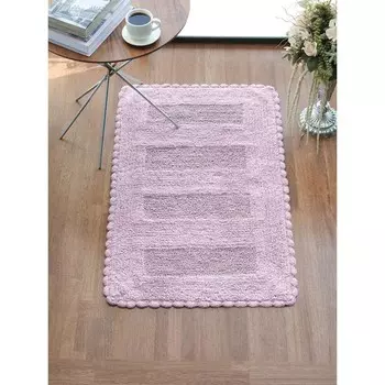 Полотенце для ног Lena, размер 60x100 см, цвет лавандовый